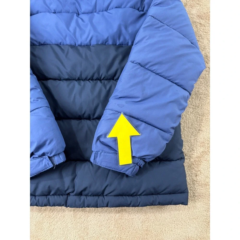 Columbia Omni-Heat Pike Lake Puffer Jacket‎ Youth Size S  Blue Pink Outgrown